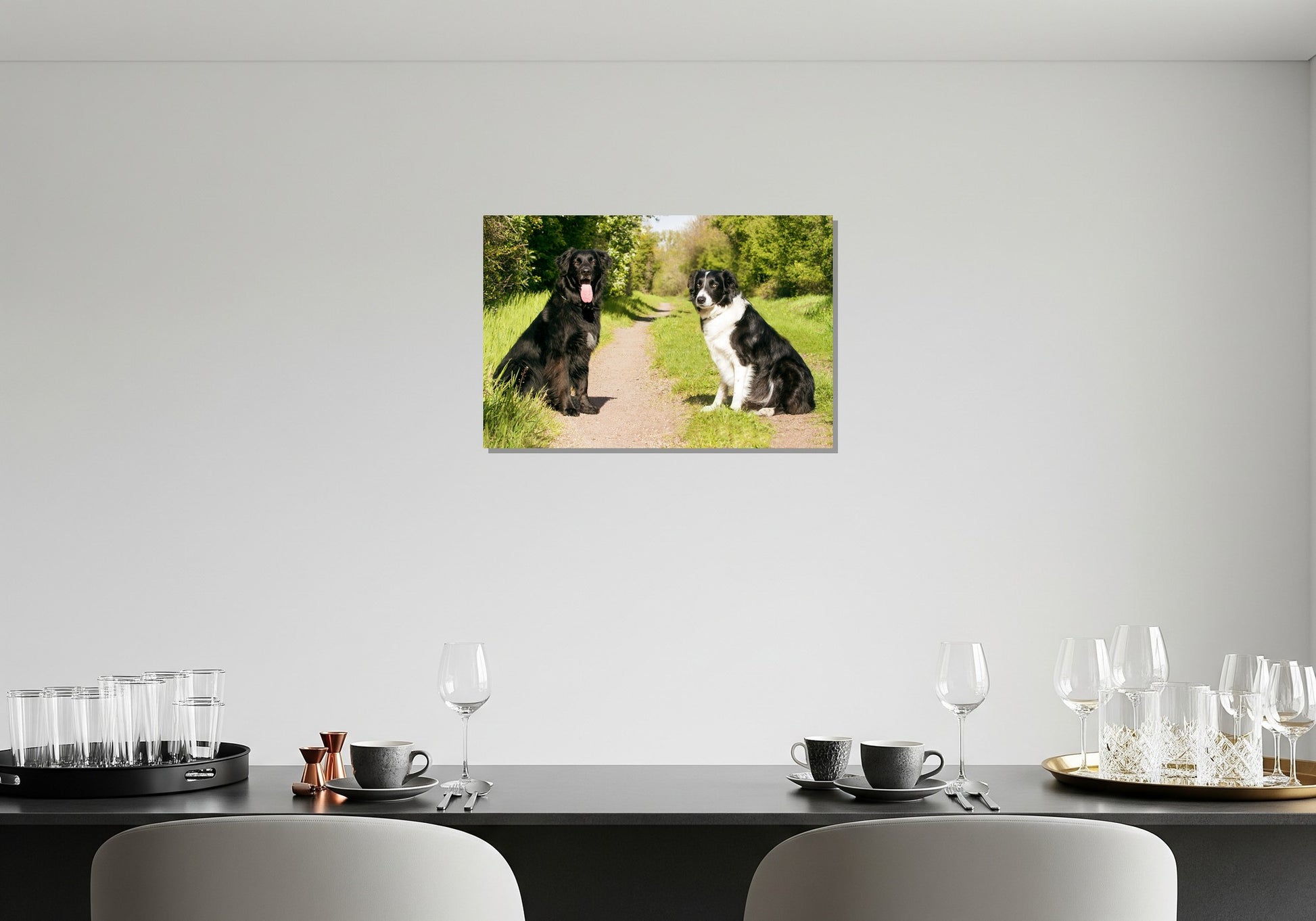 Cuadro metálico decorativo para interiores