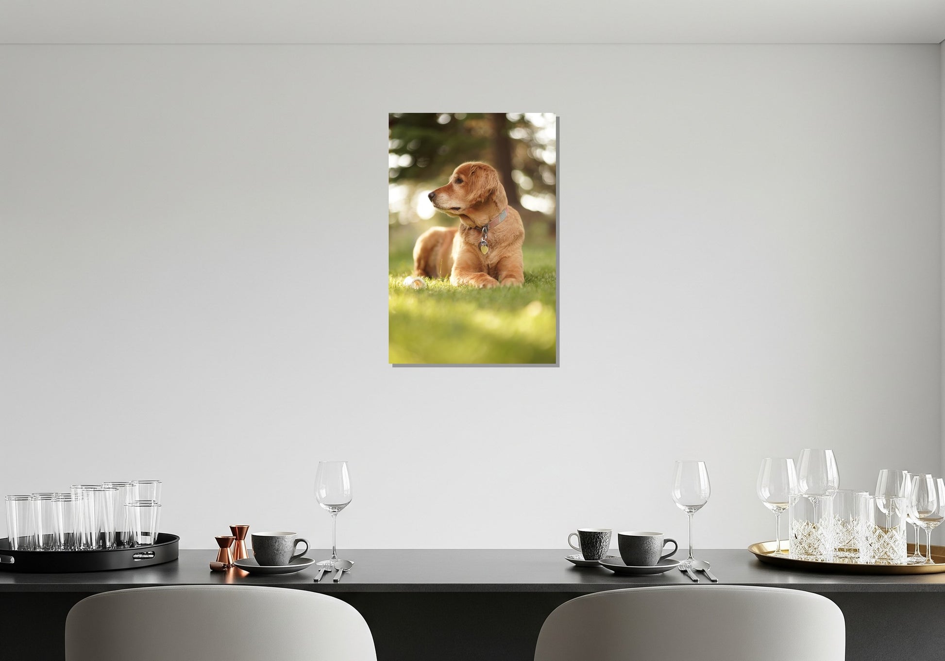 Cuadro metálico decorativo para interiores