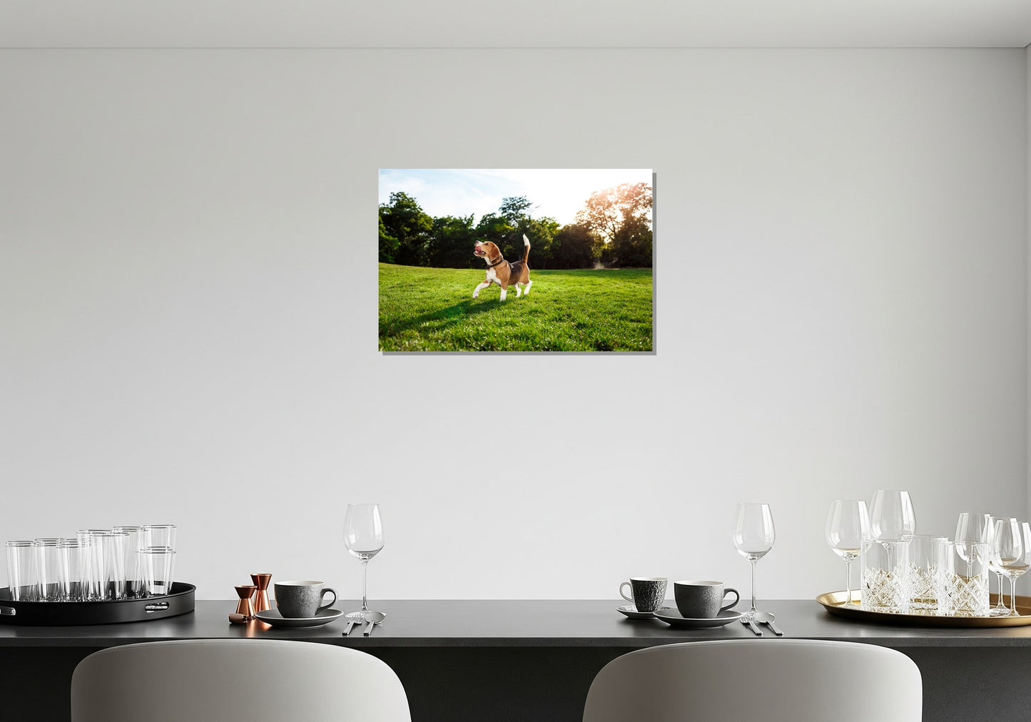 Cuadro metálico decorativo para interiores