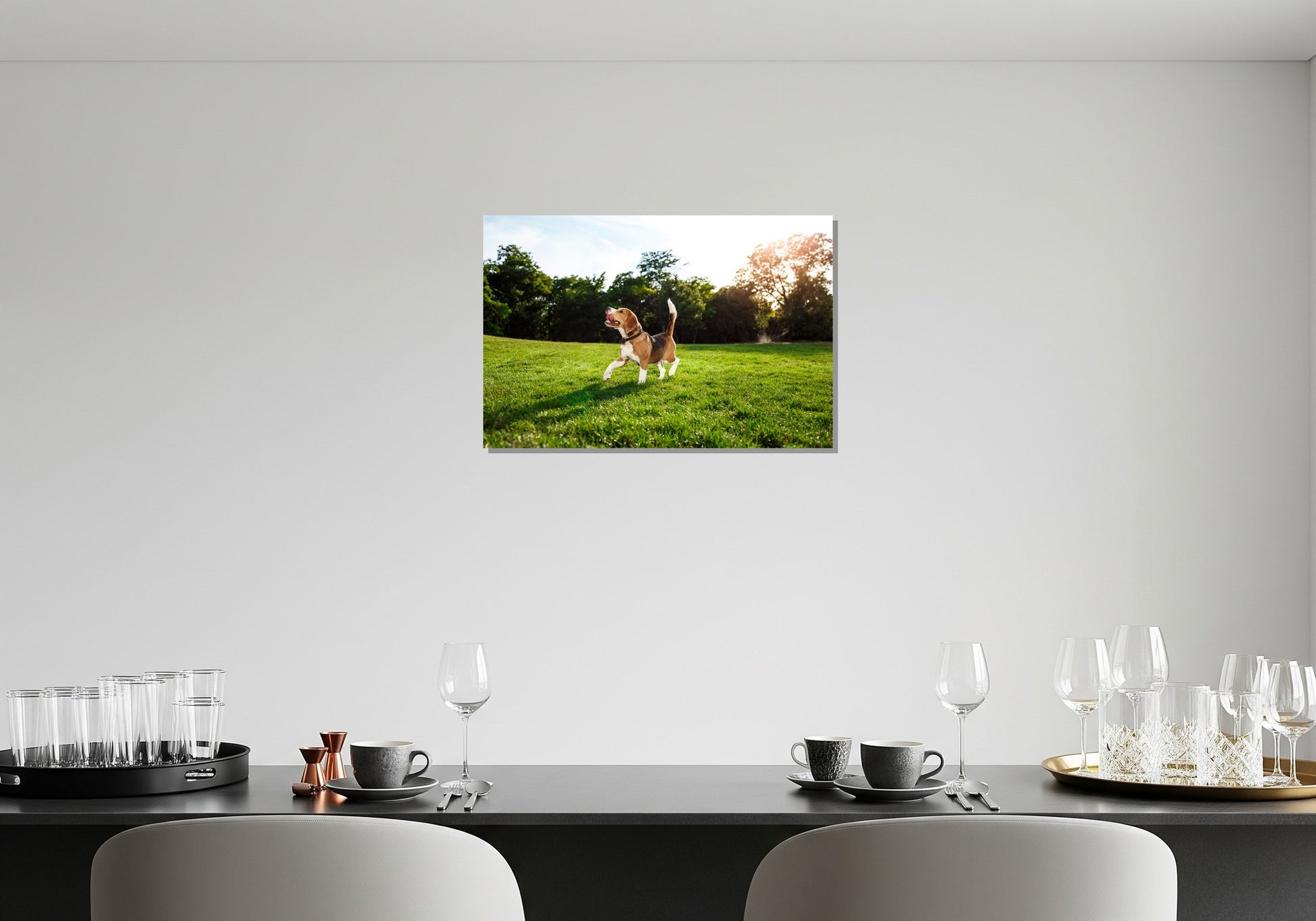 Cuadro metálico decorativo para interiores