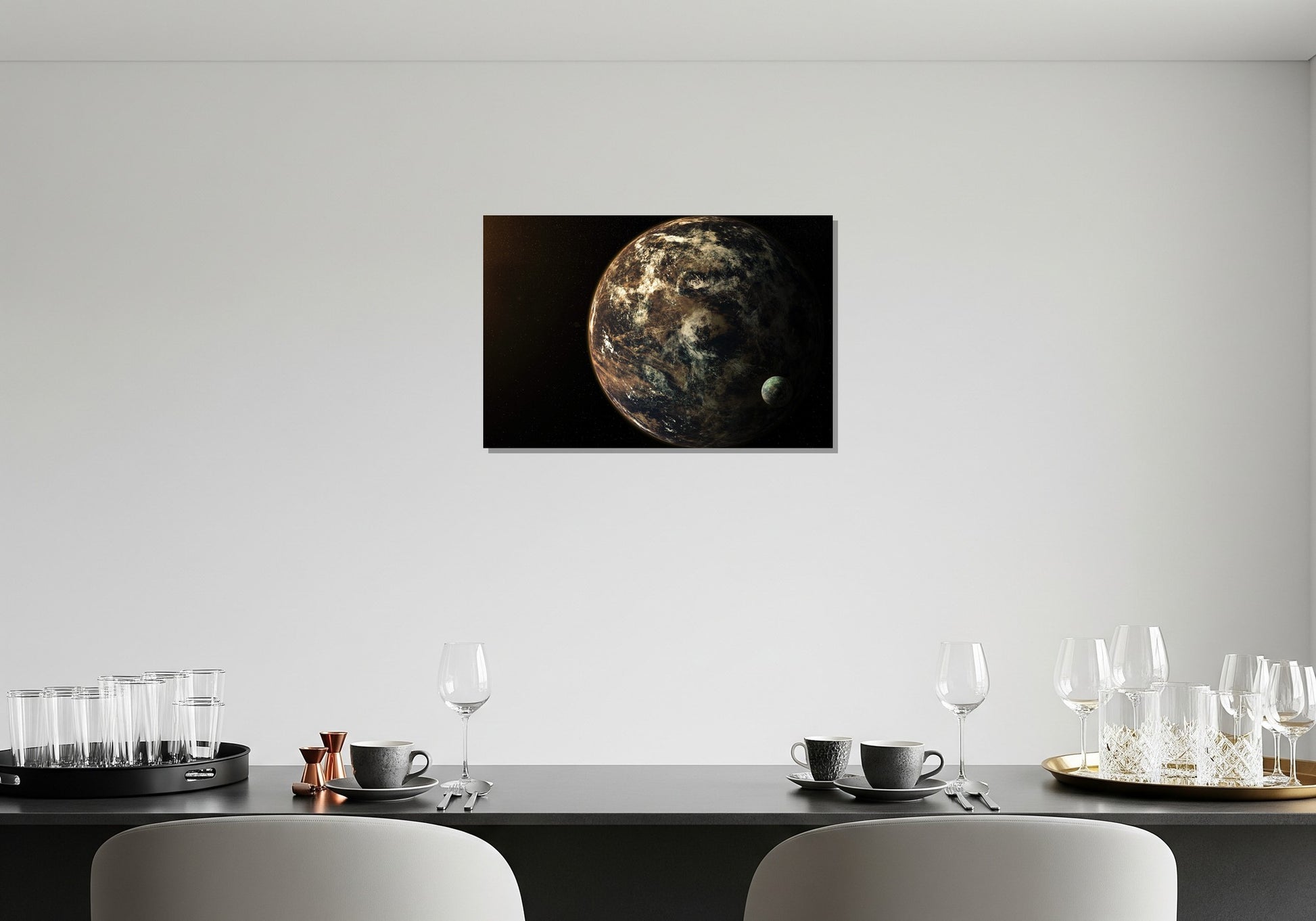 Cuadro metálico decorativo para interiores