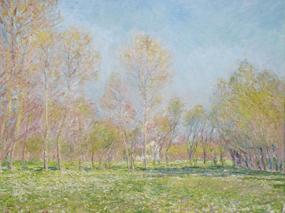 Primavera en Giverny - Claude Monet