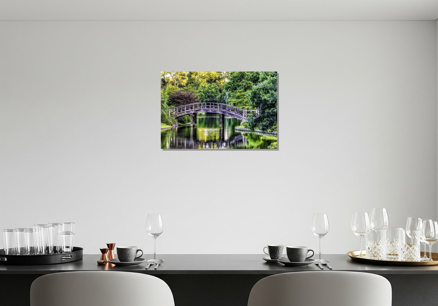 Puente en medio de la naturaleza