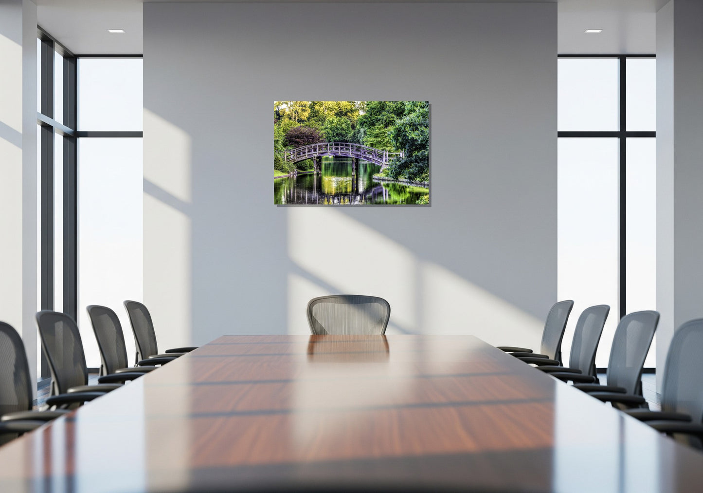 Puente en medio de la naturaleza