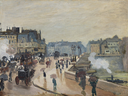 Puente nuevo en París - Claude Monet