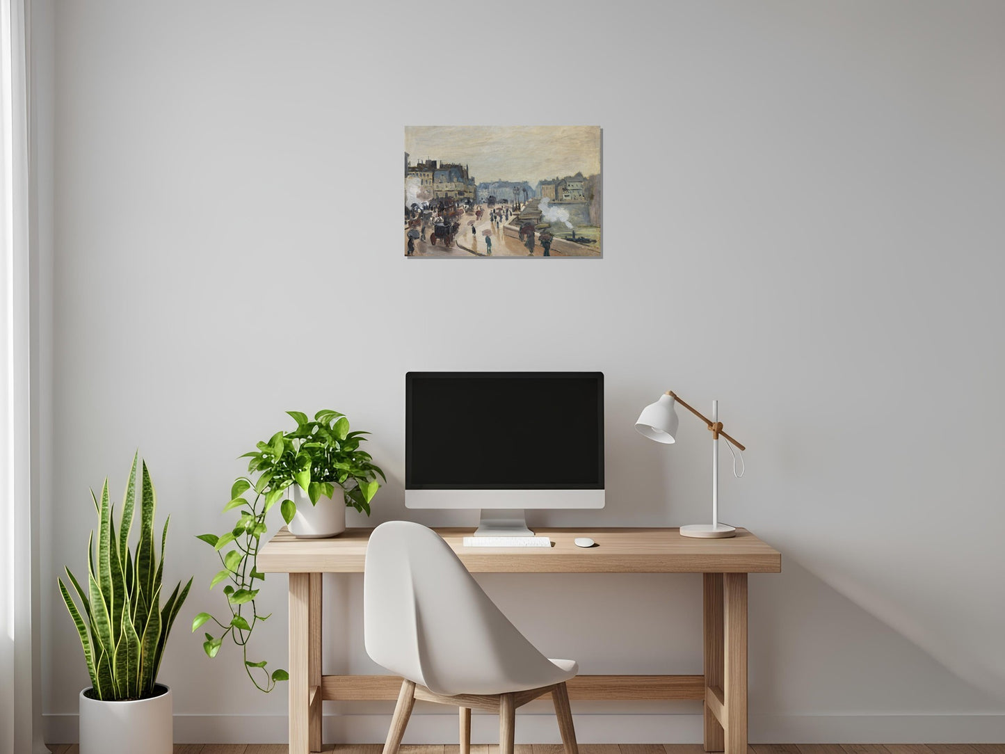 Puente nuevo en París - Claude Monet