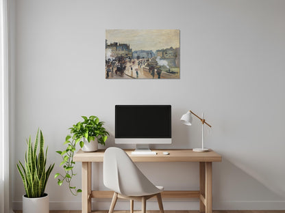 Puente nuevo en París - Claude Monet