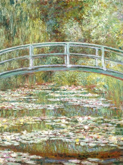 Puente sobre un estanque de Nenúfares - Claude Monet