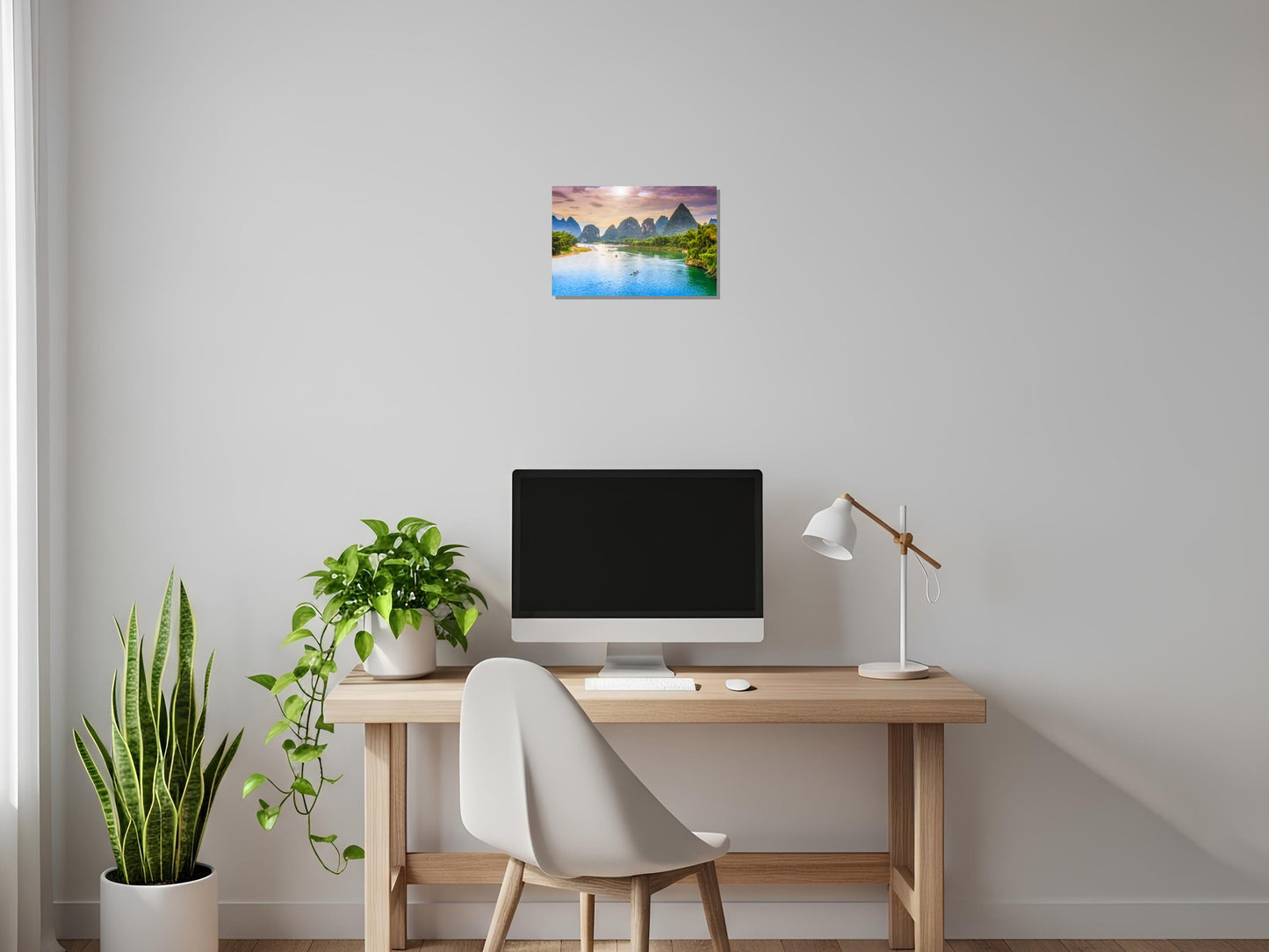 Río Li y sus montañas