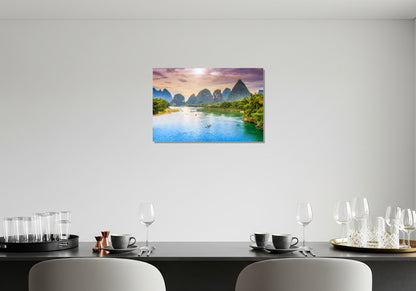 Río Li y sus montañas