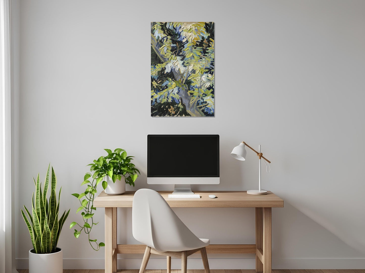 Ramas de acacías en flor - Vincent van Gogh