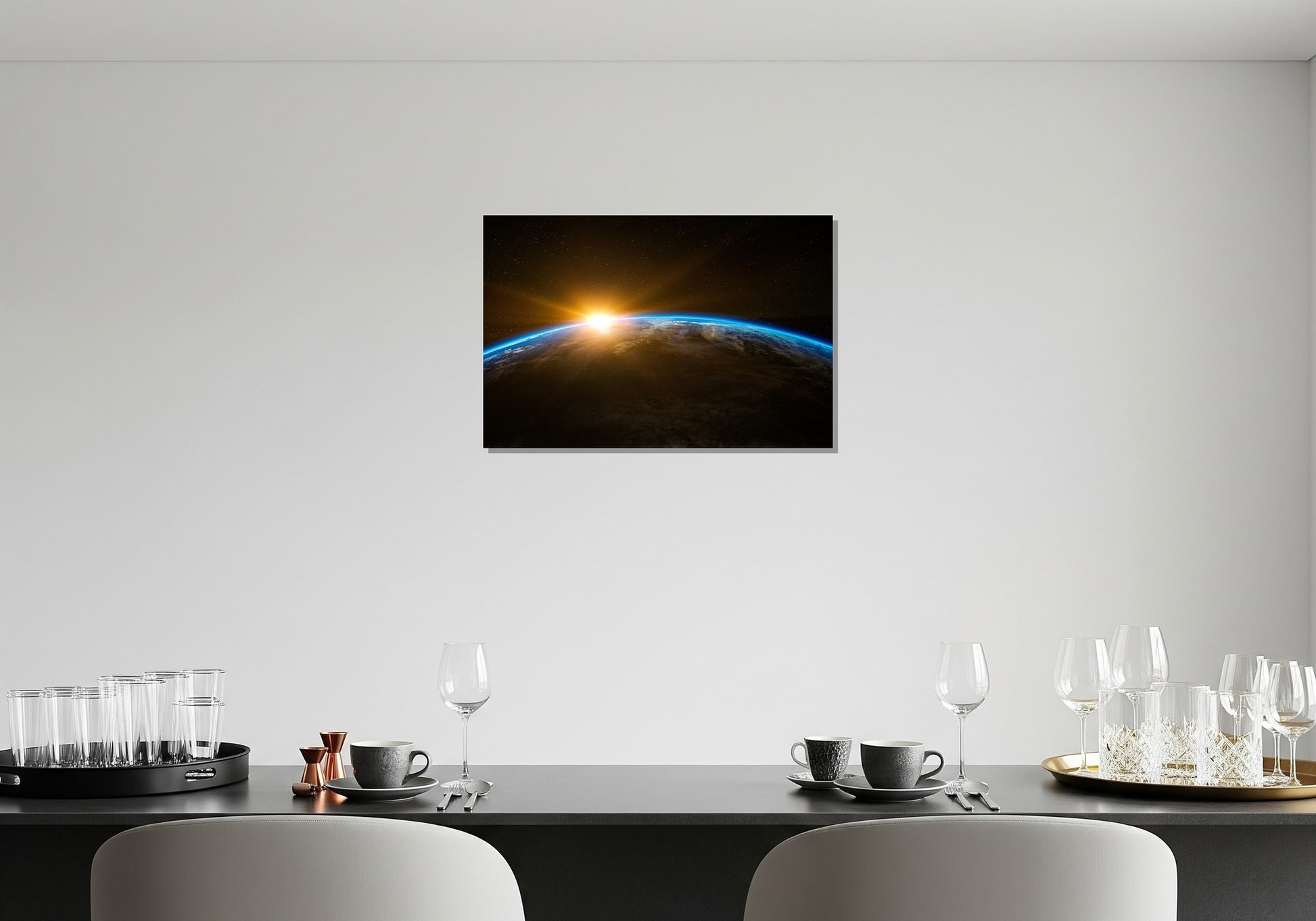 Cuadro metálico decorativo para interiores