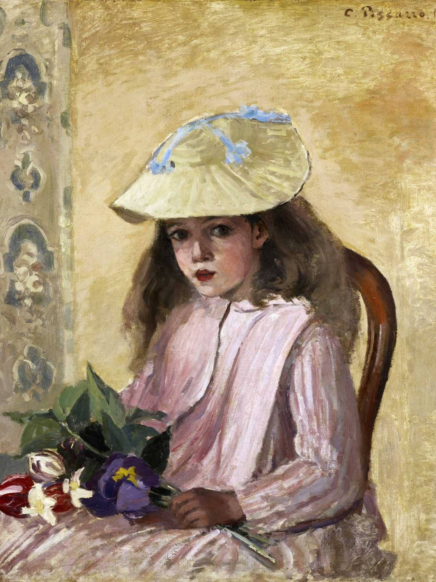 Retrato de Jeanne - Camille Pissarro