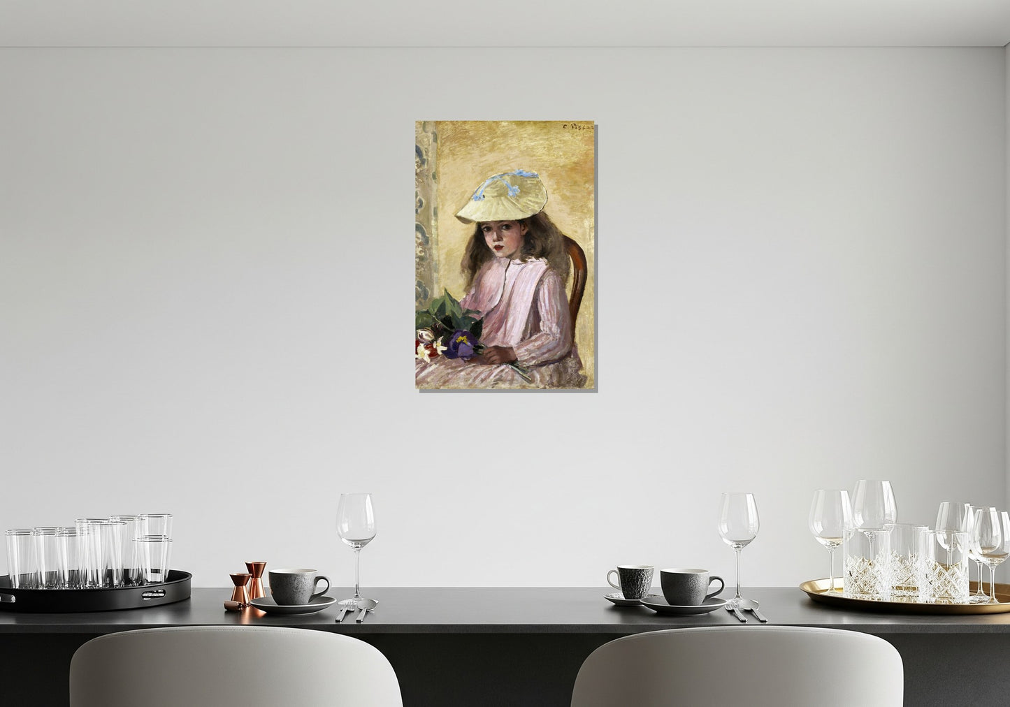 Retrato de Jeanne - Camille Pissarro