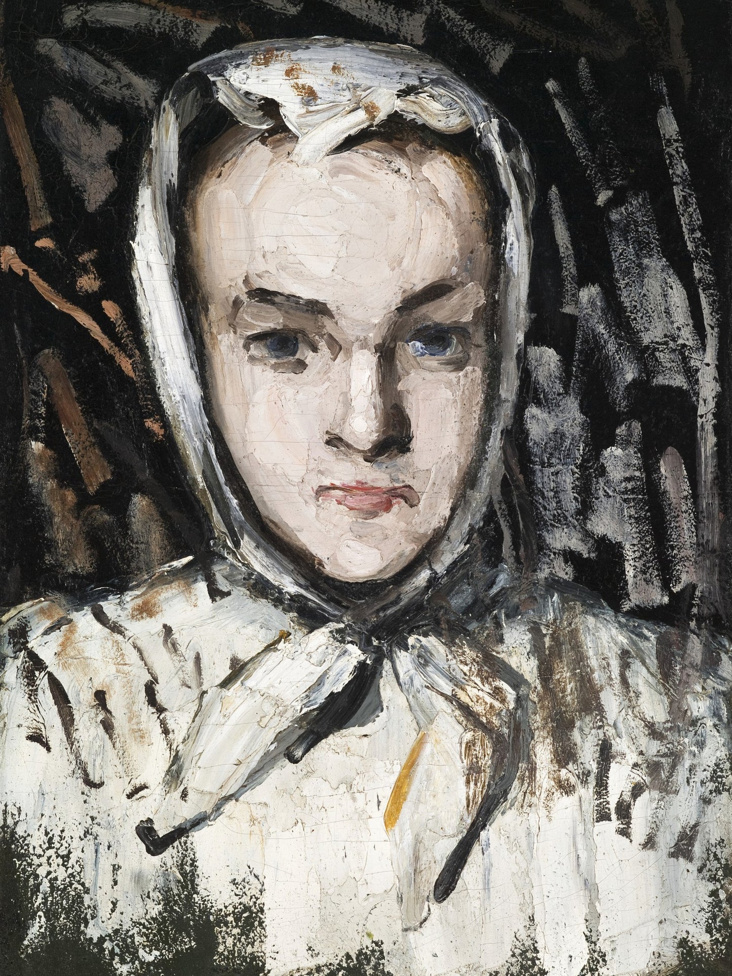 Retrato de Marie Cézanne - Paul Cezanne