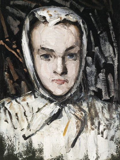Retrato de Marie Cézanne - Paul Cezanne