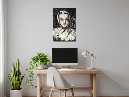 Retrato de Marie Cézanne - Paul Cezanne