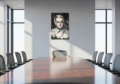 Retrato de Marie Cézanne - Paul Cezanne