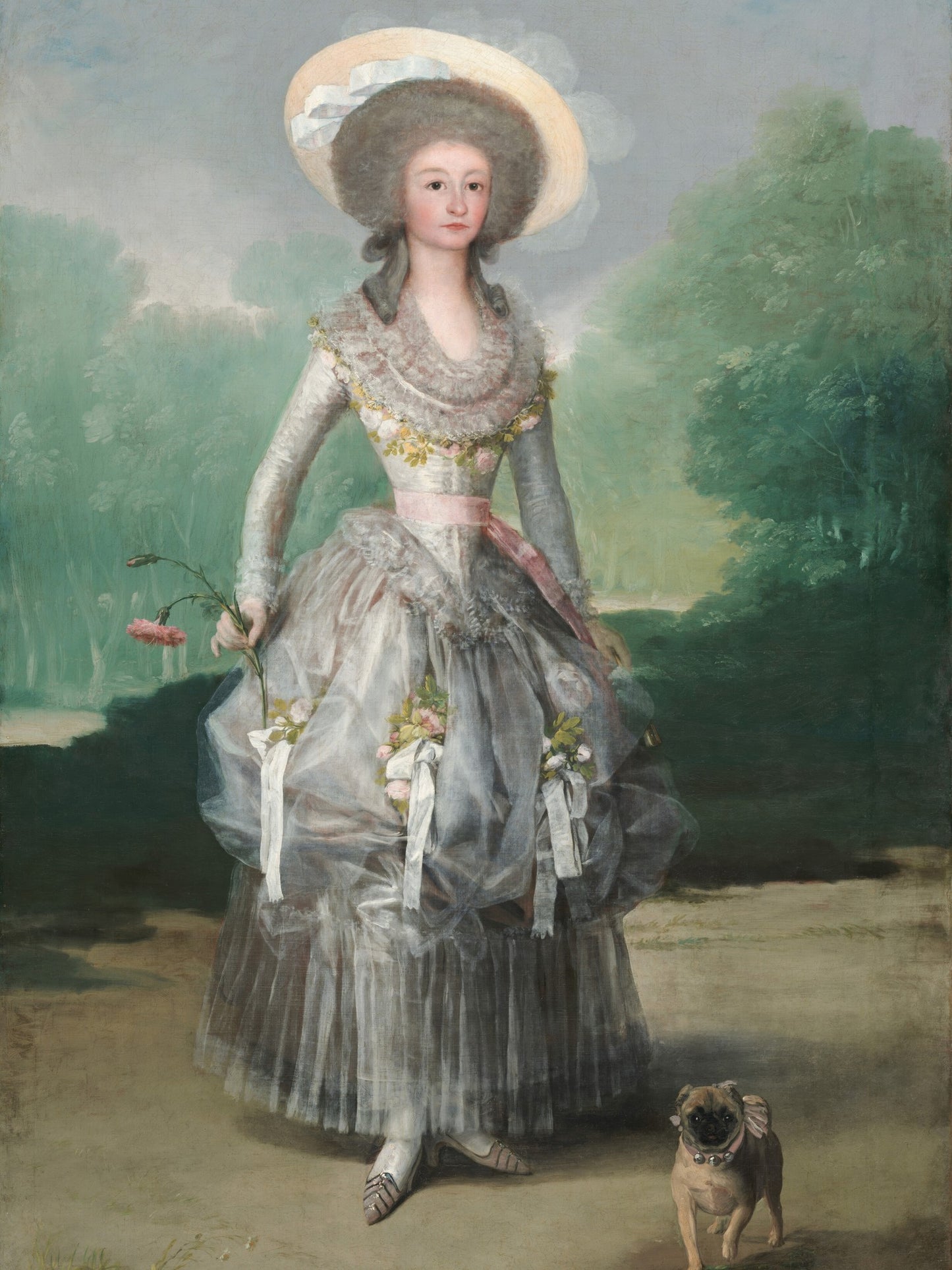 Retrato de la marquesa de Pontejos - Francisco de Goya