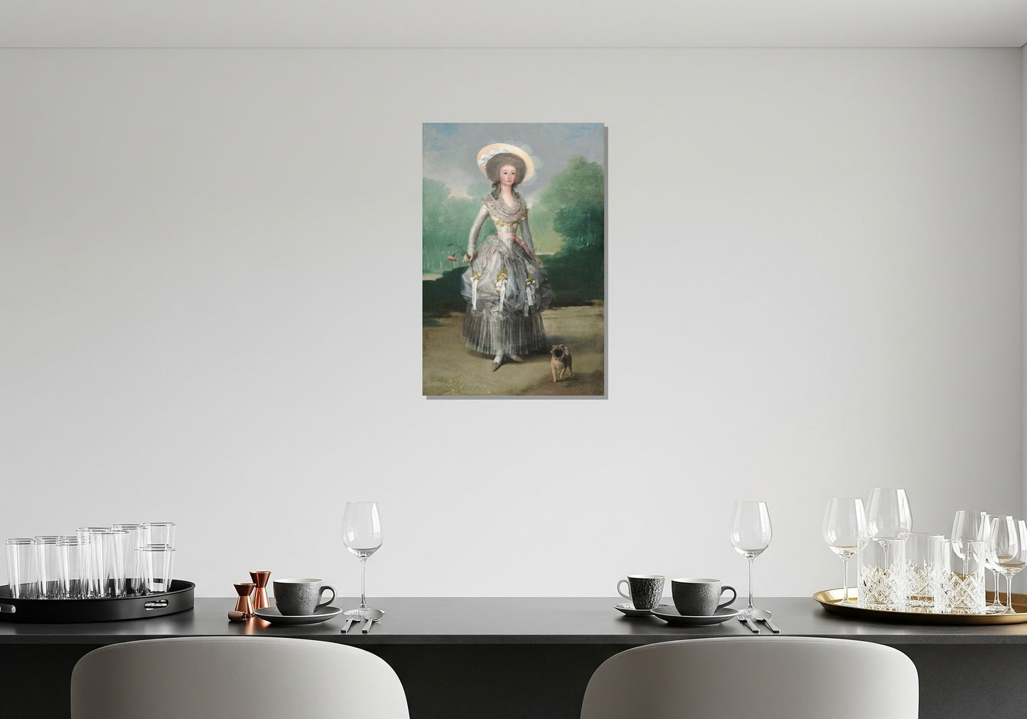 Retrato de la marquesa de Pontejos - Francisco de Goya