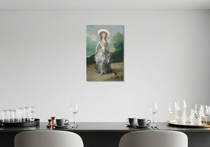 Retrato de la marquesa de Pontejos - Francisco de Goya