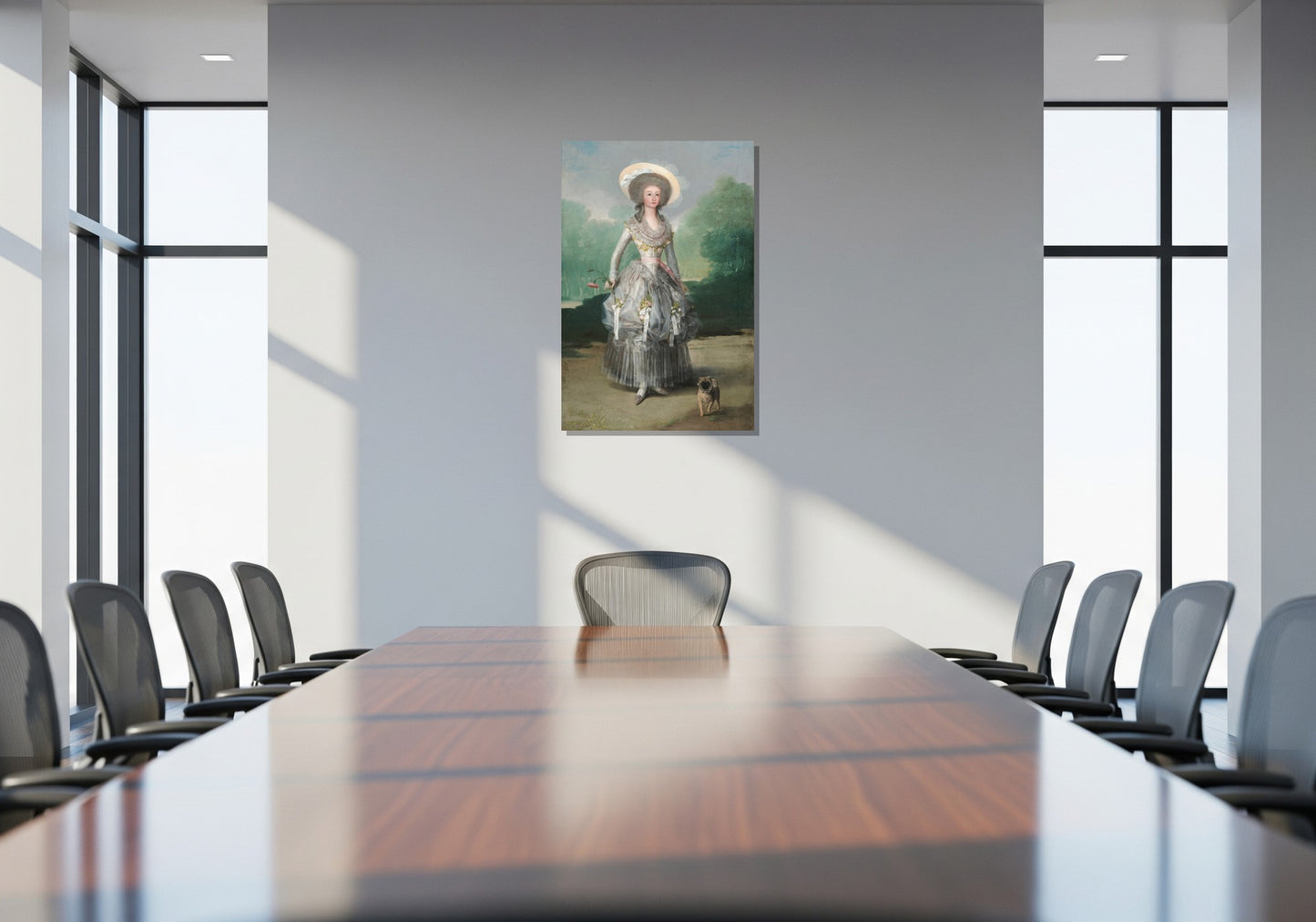 Retrato de la marquesa de Pontejos - Francisco de Goya