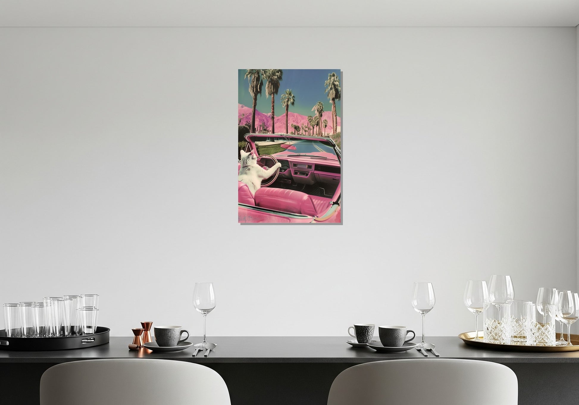Cuadro metálico decorativo para interiores