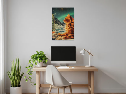 Cuadro metálico decorativo para interiores