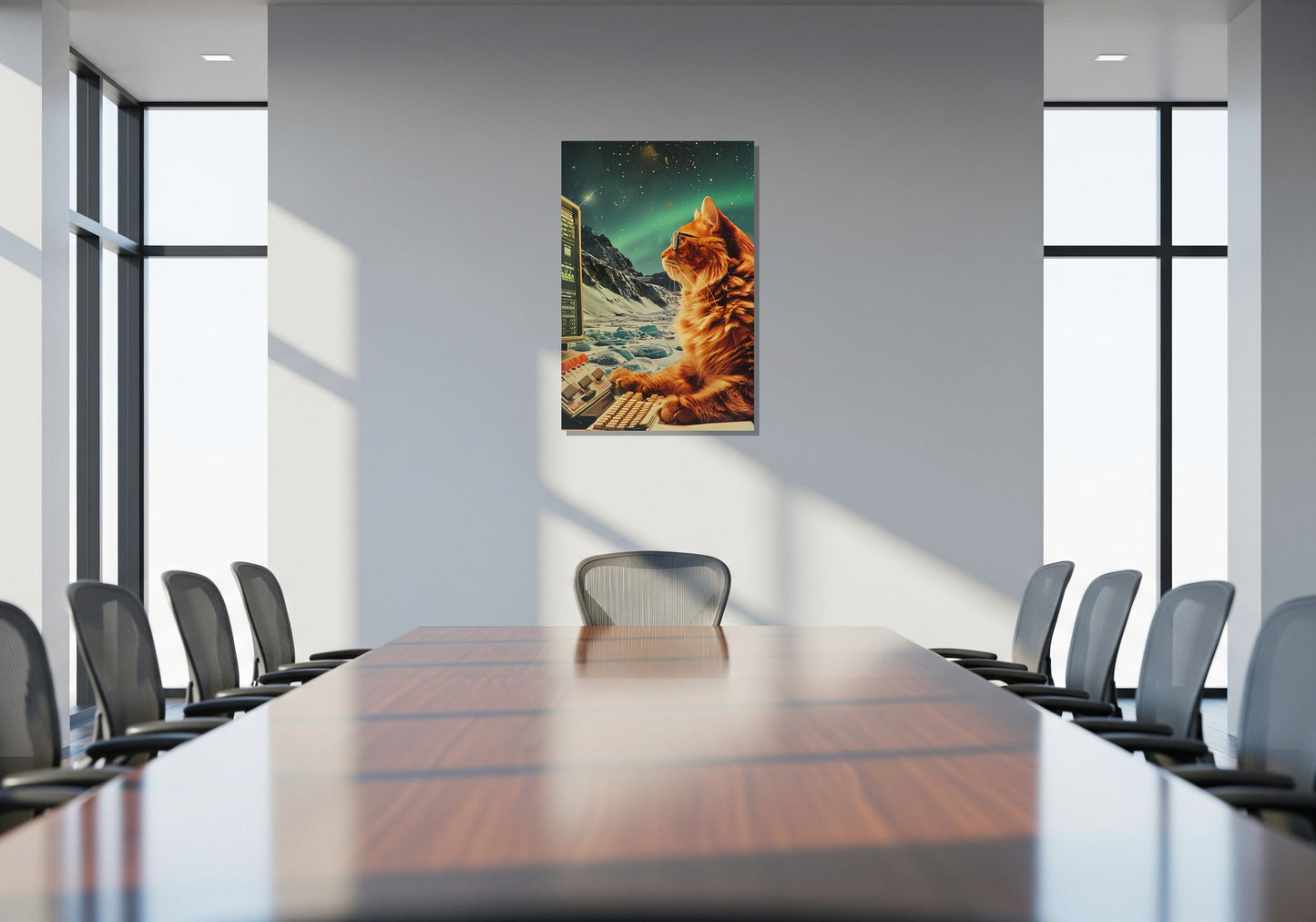 Cuadro metálico decorativo para interiores