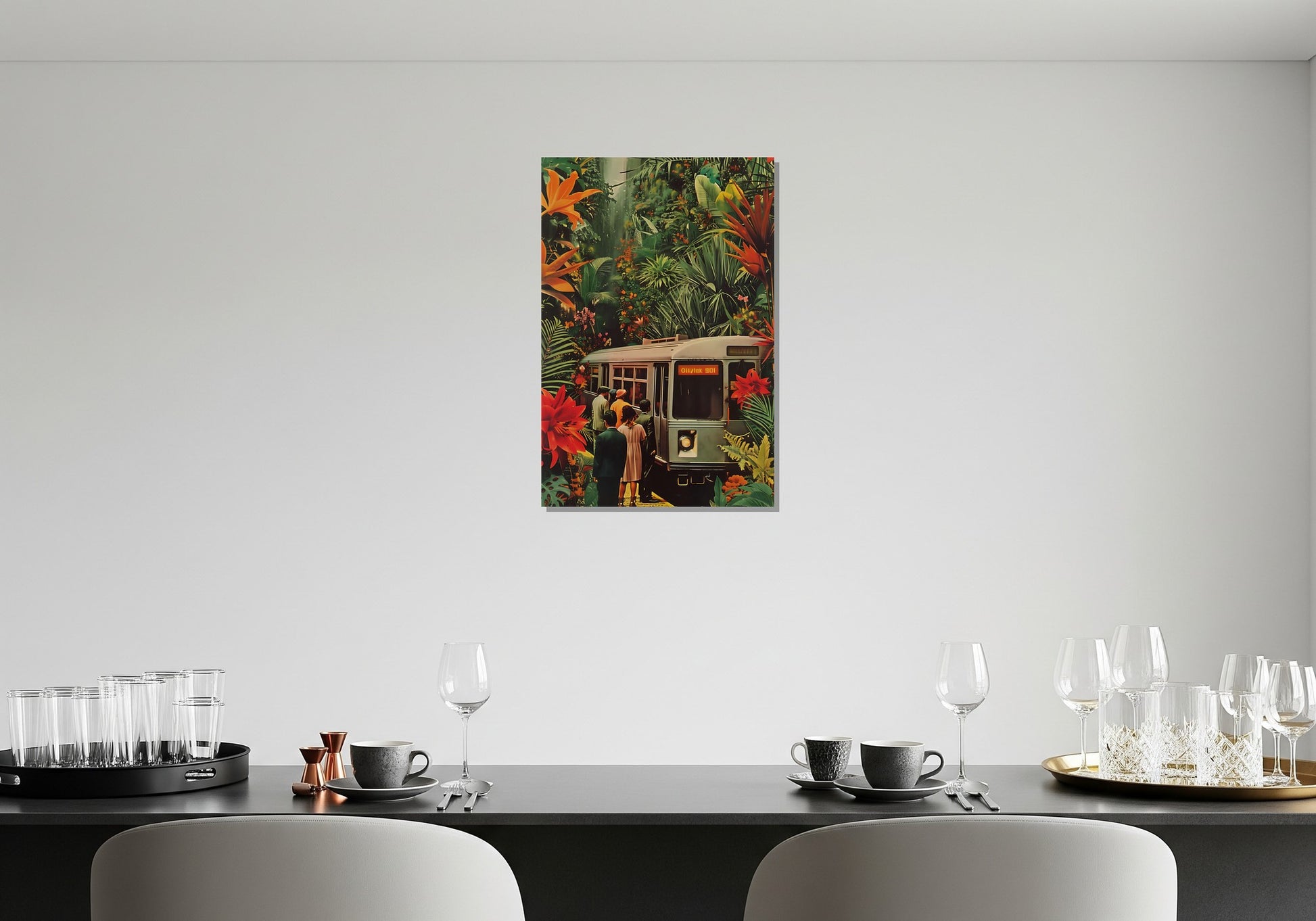 Cuadro metálico decorativo para interiores