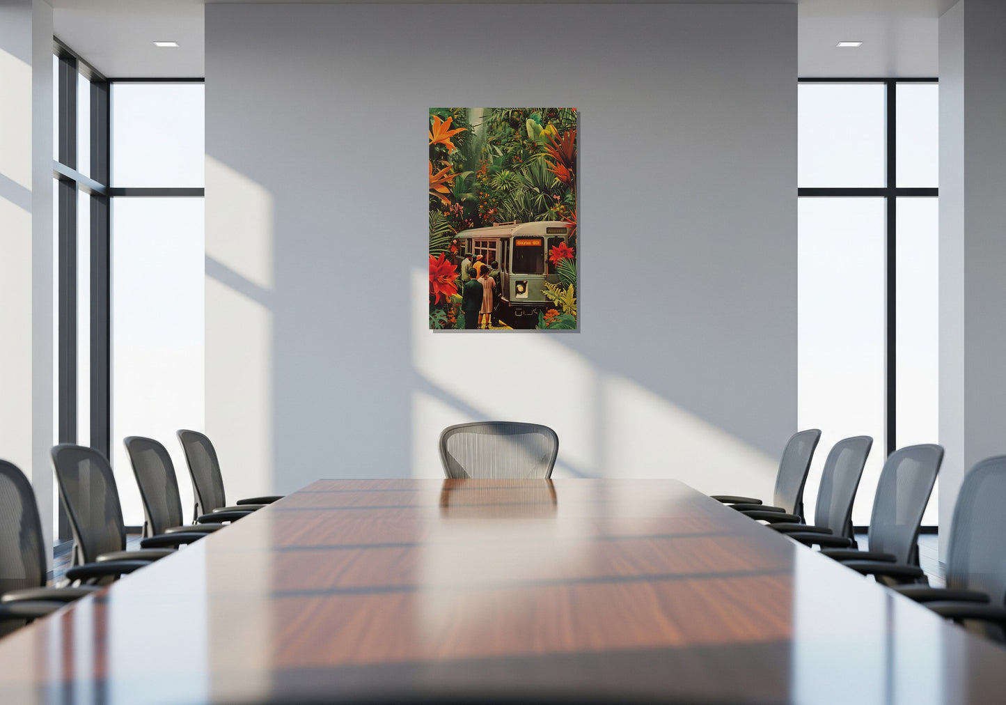 Cuadro metálico decorativo para interiores