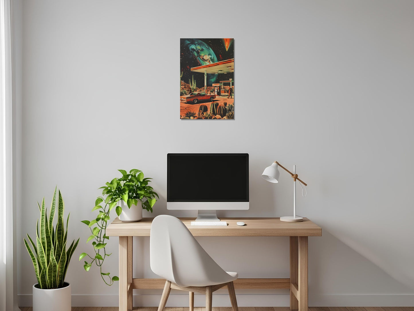 Cuadro metálico decorativo para interiores