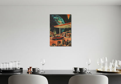 Cuadro metálico decorativo para interiores
