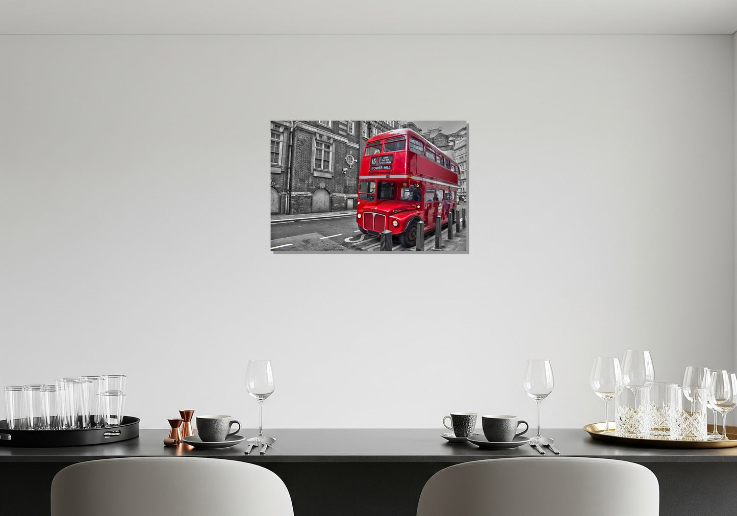 Cuadro metálico decorativo para interiores