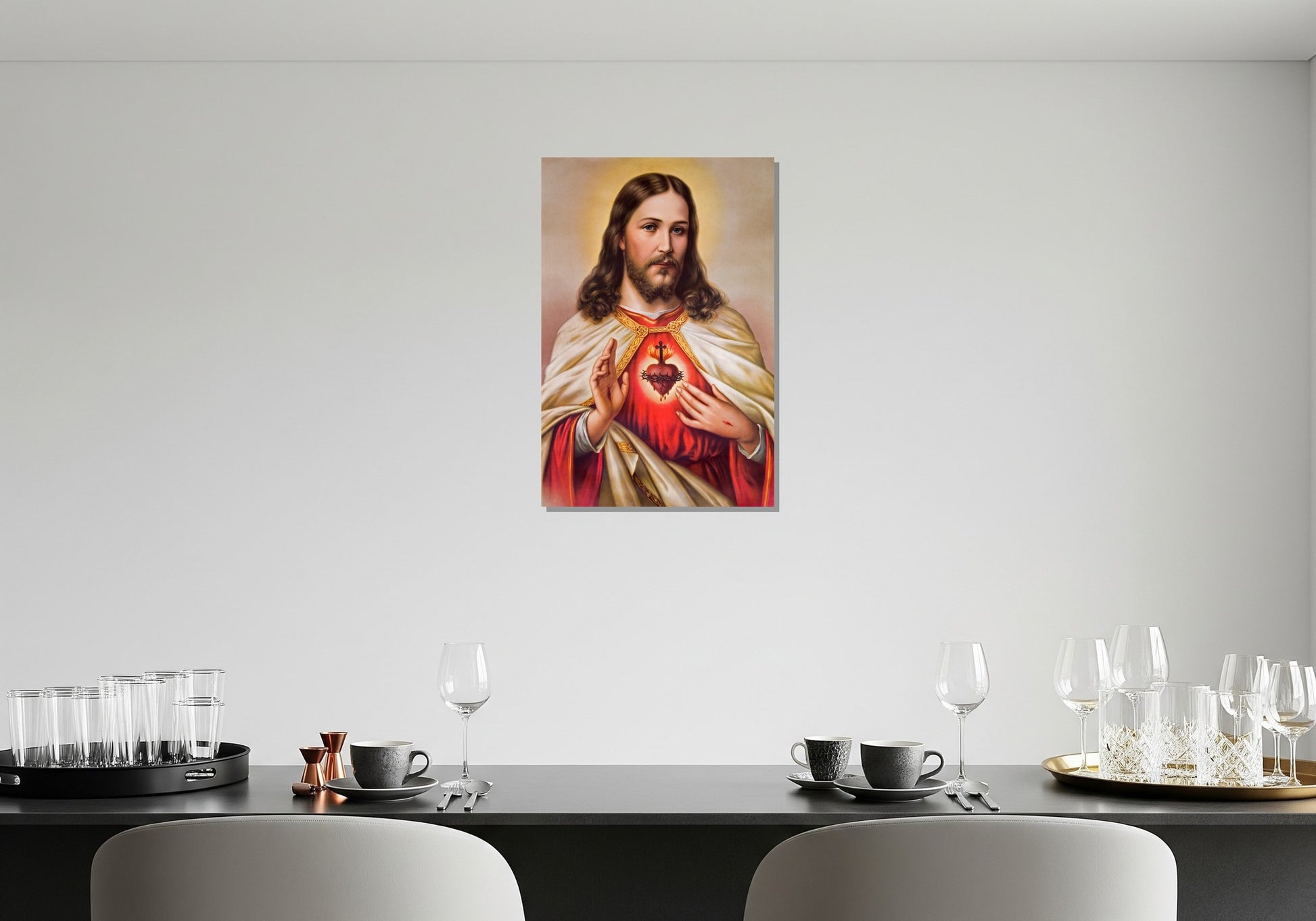 Cuadro metálico decorativo para interiores
