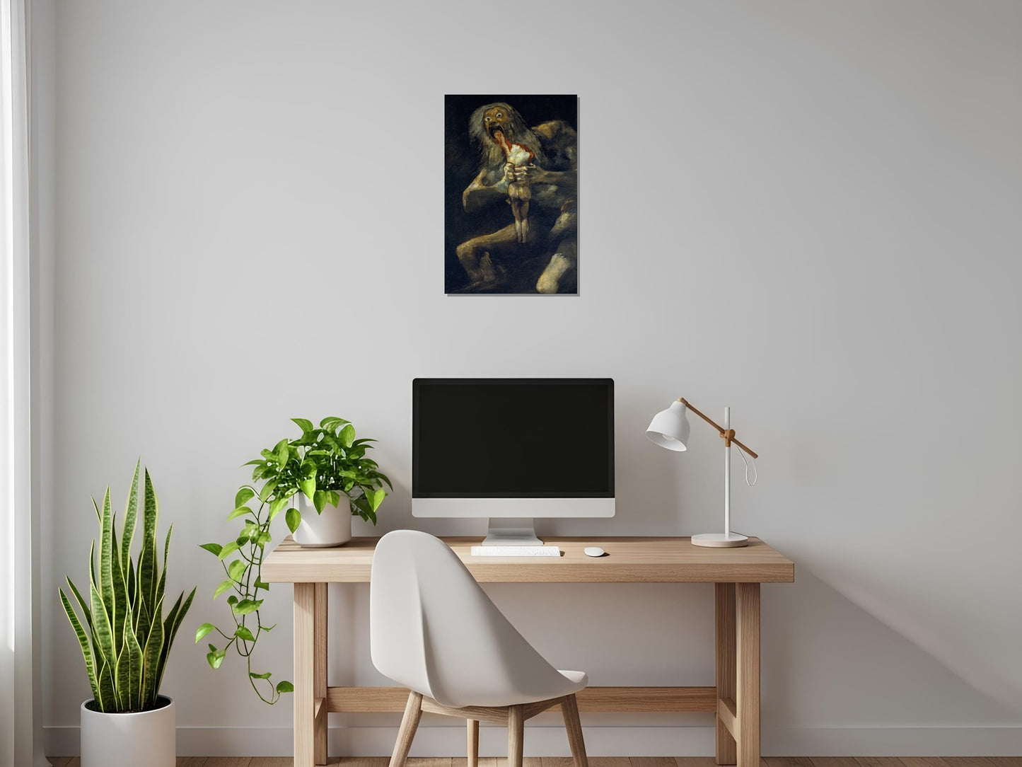 Cuadro metálico decorativo para interiores