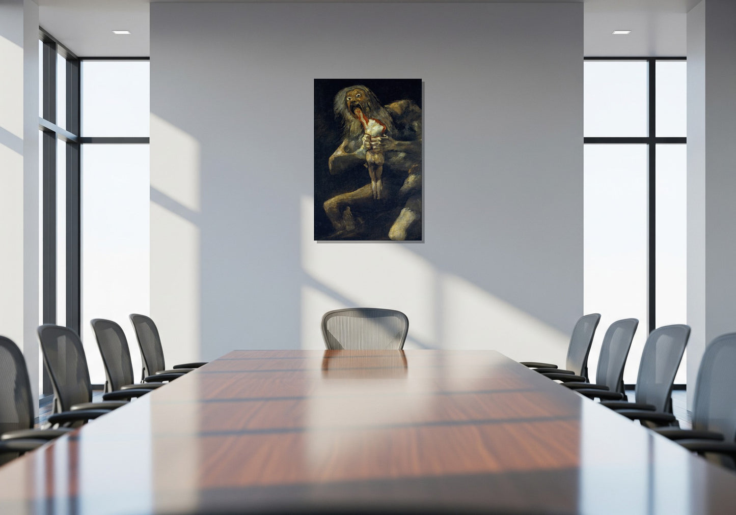 Cuadro metálico decorativo para interiores
