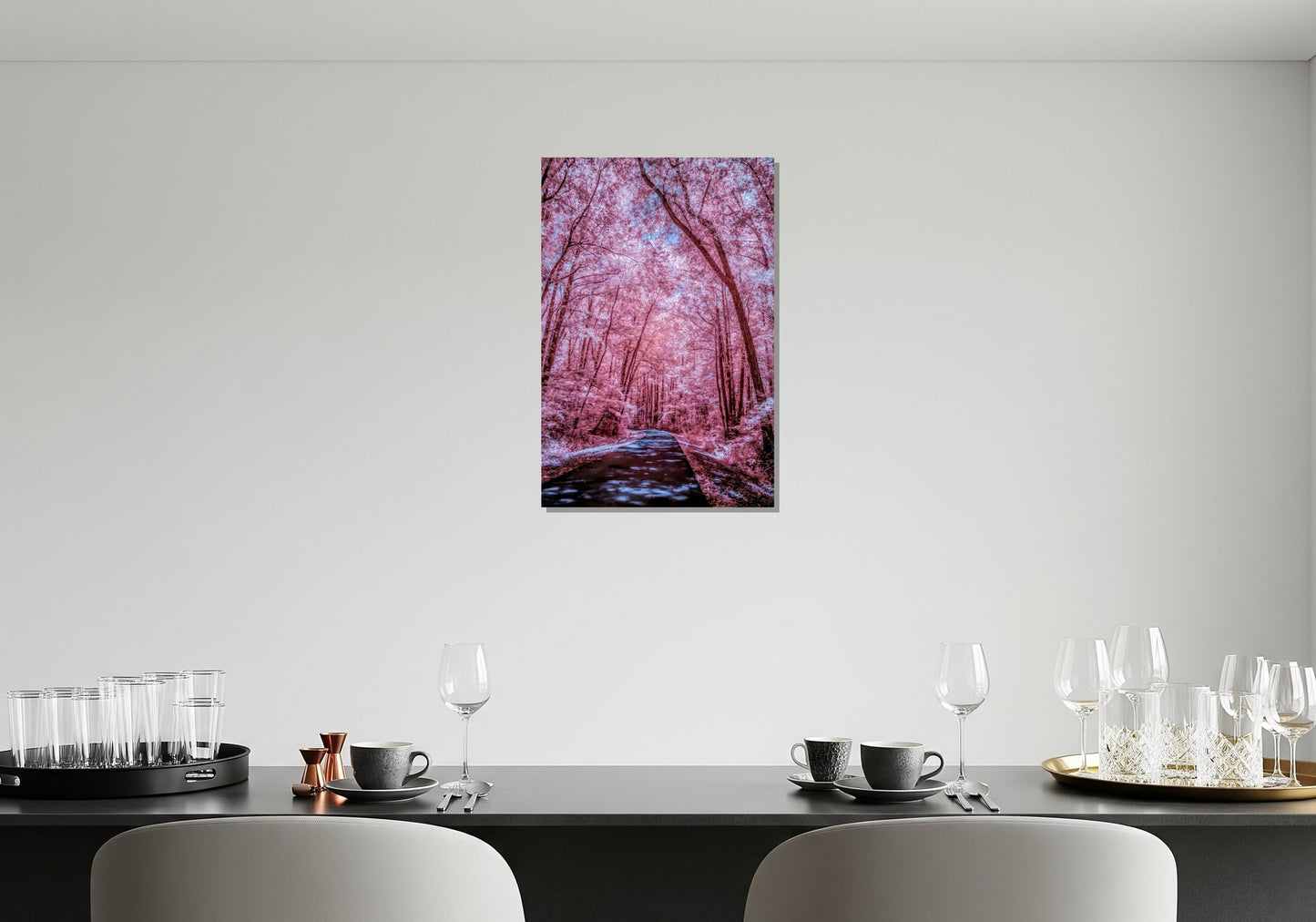 Cuadro metálico decorativo para interiores