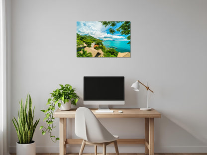 Cuadro metálico decorativo para interiores