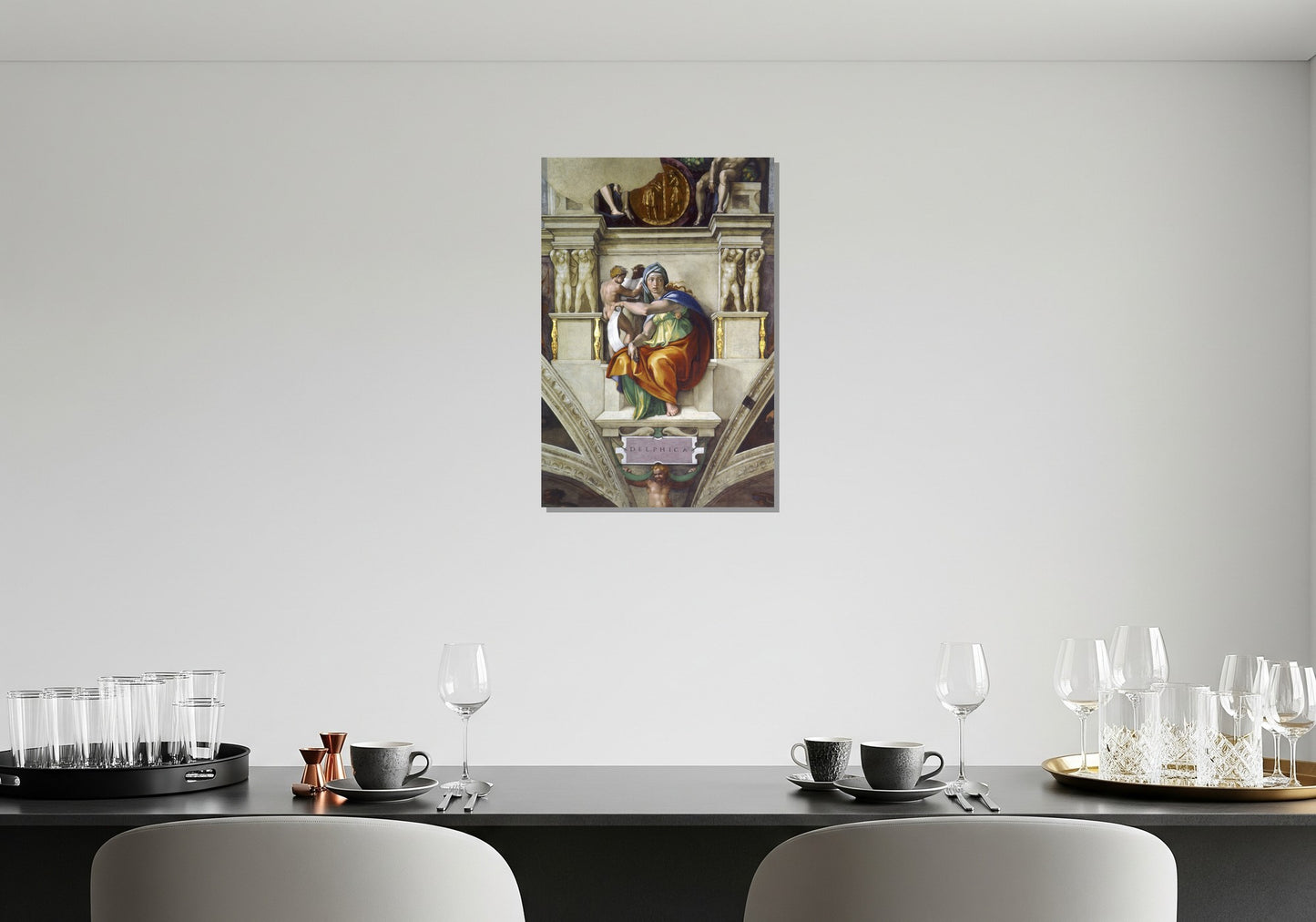 Cuadro metálico decorativo para interiores