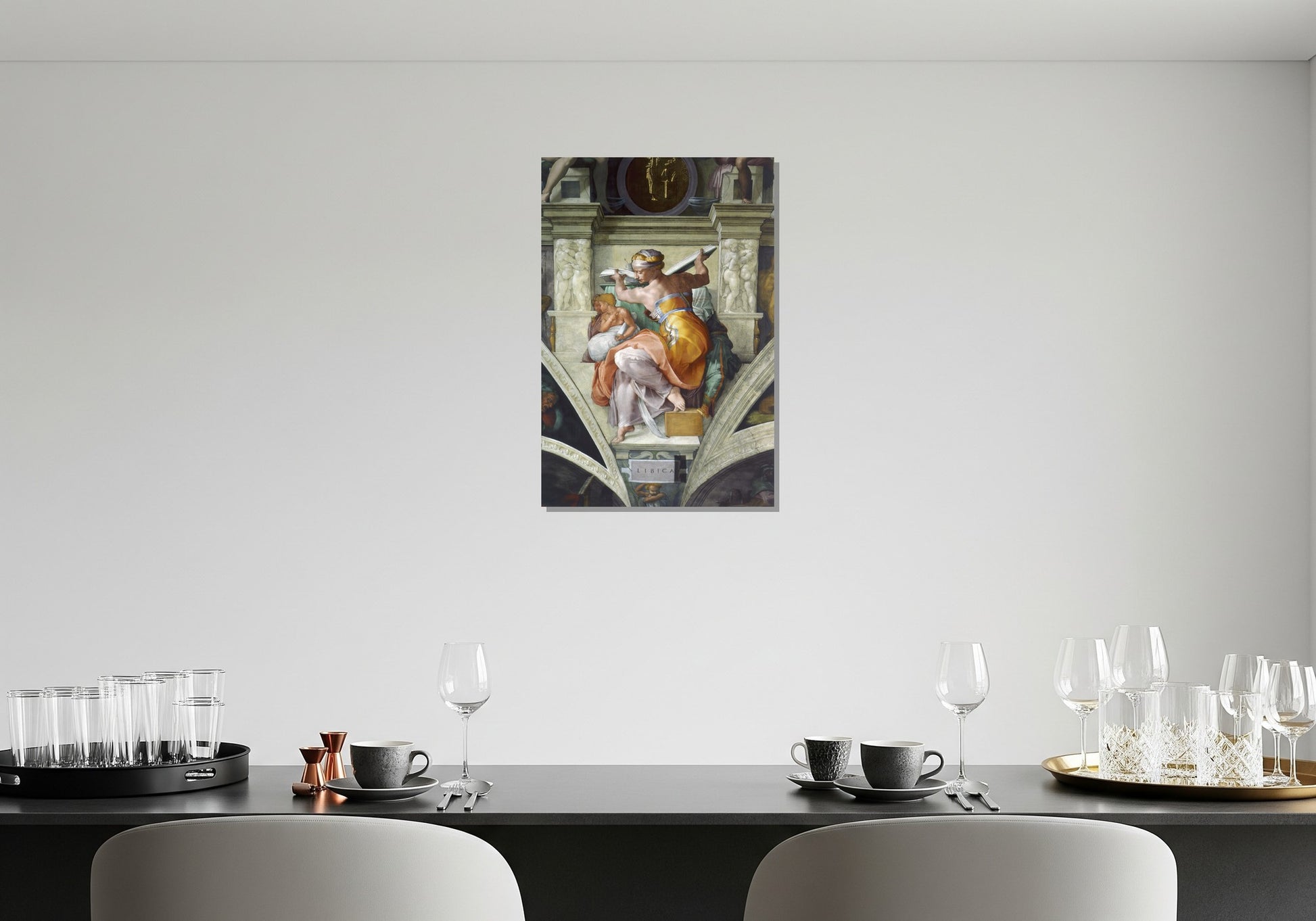 Cuadro metálico decorativo para interiores