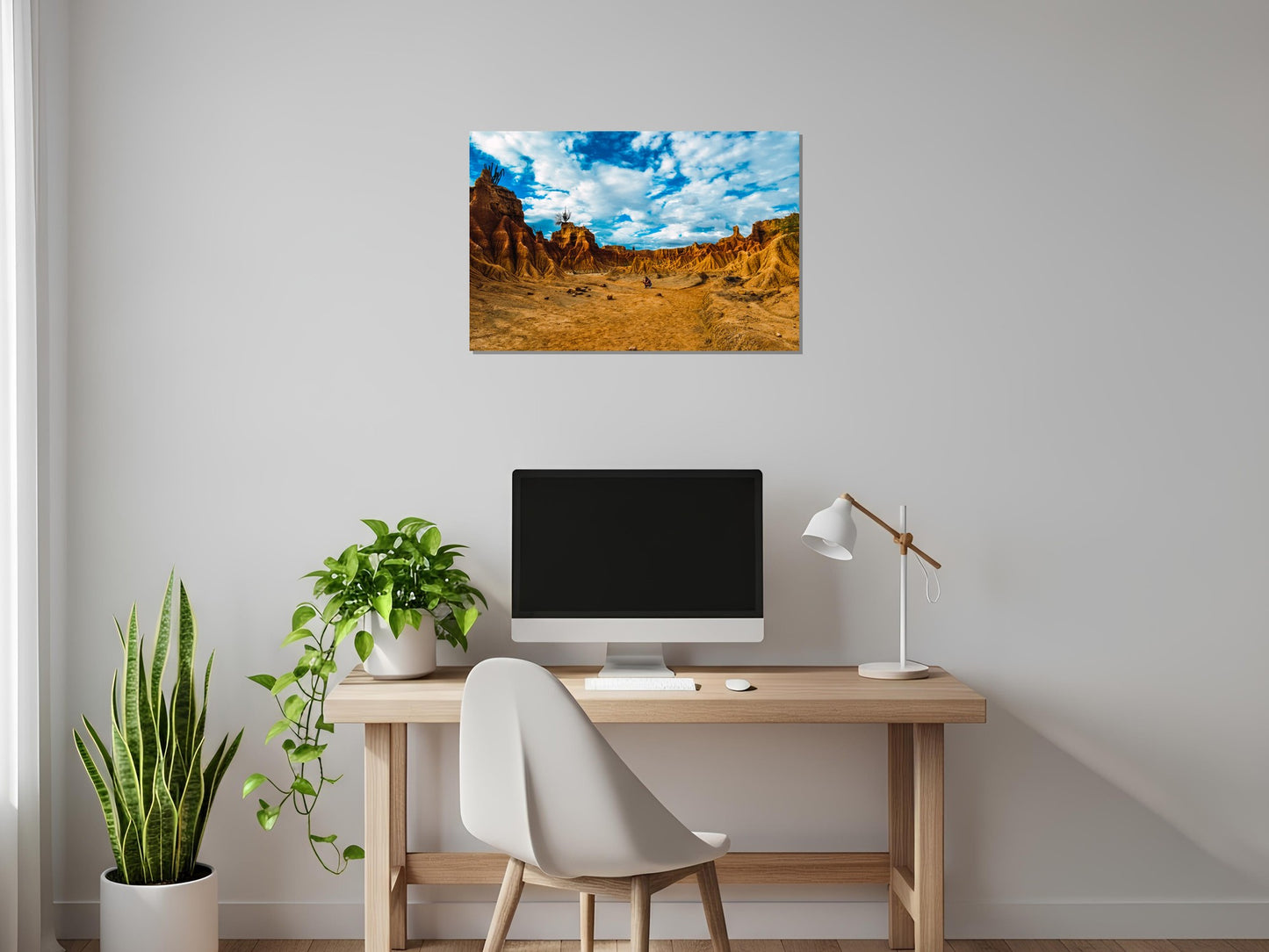 Cuadro metálico decorativo para interiores
