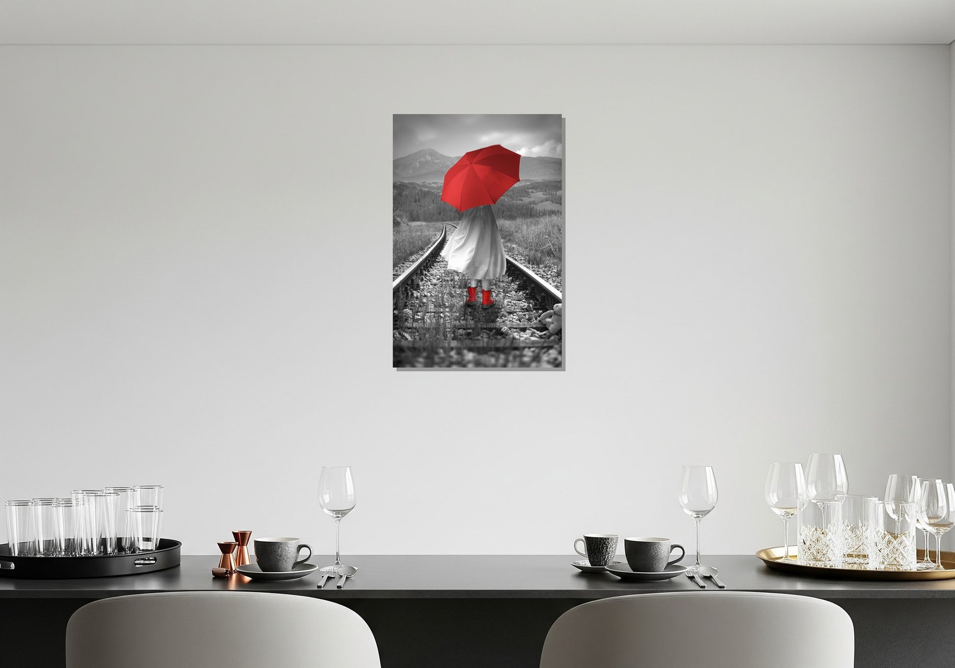 Cuadro metálico decorativo para interiores