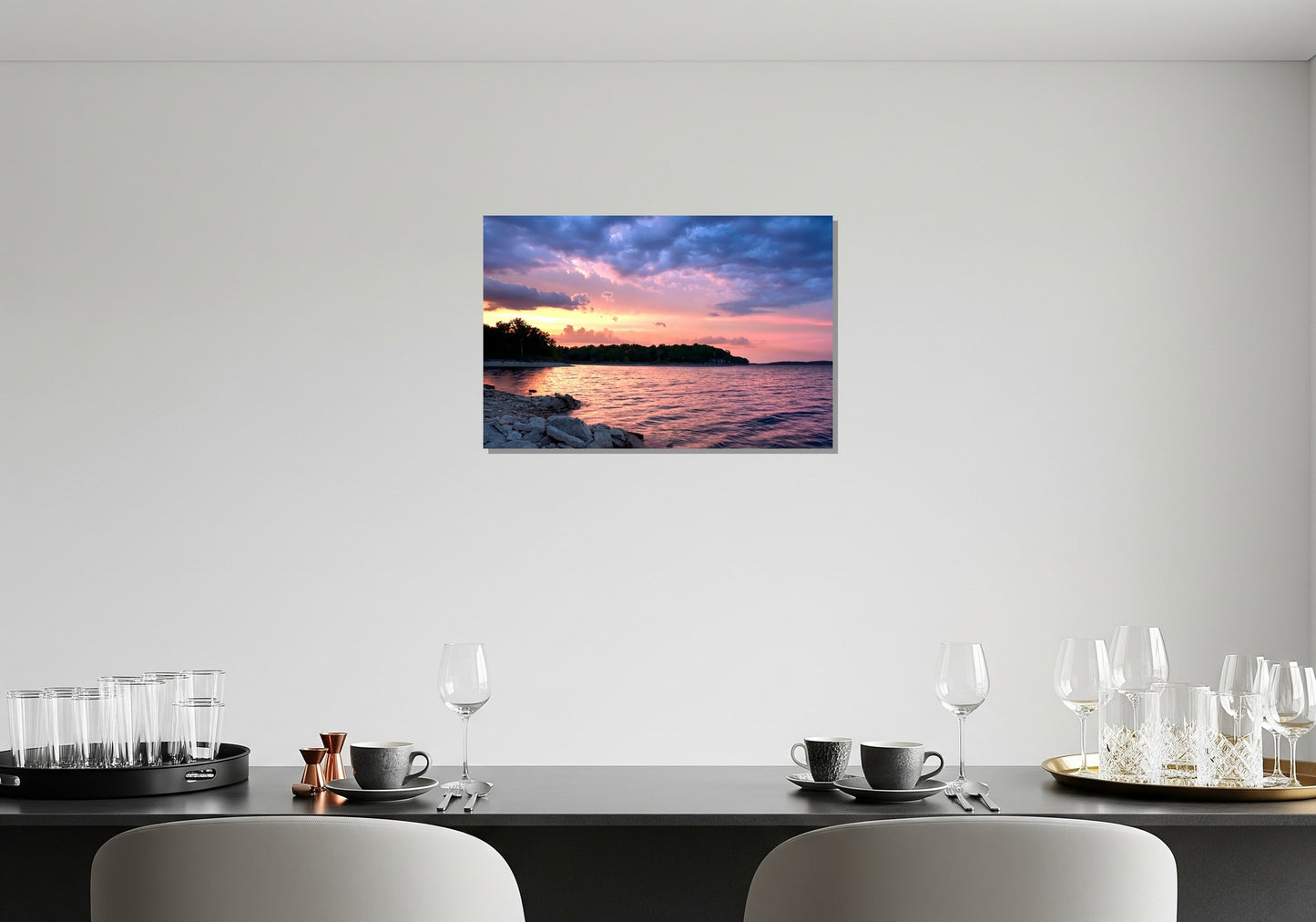 Cuadro metálico decorativo para interiores