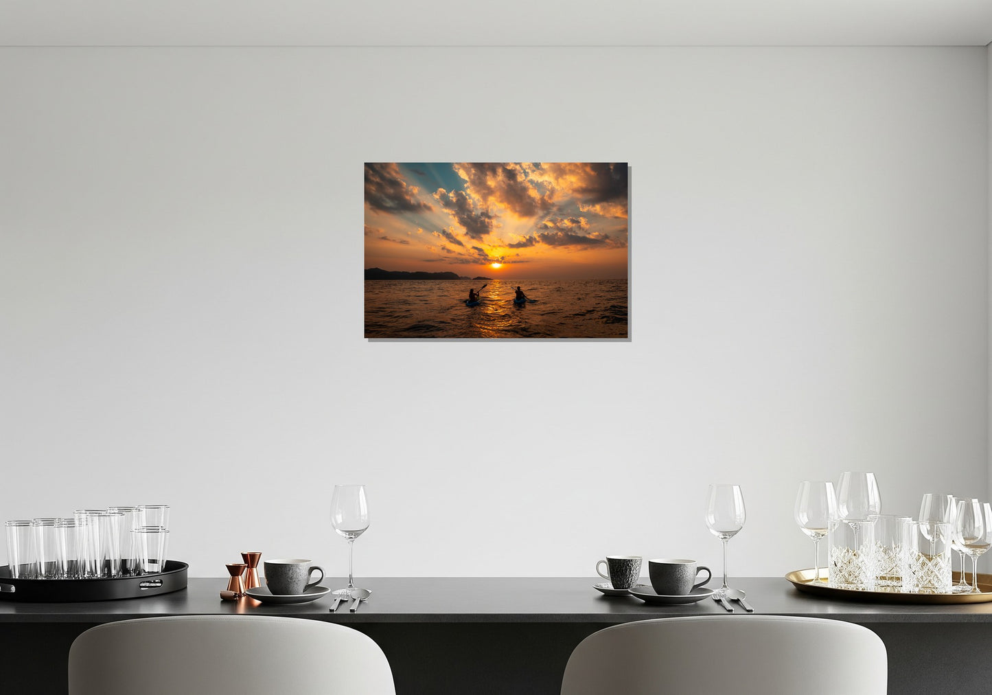 Cuadro metálico decorativo para interiores