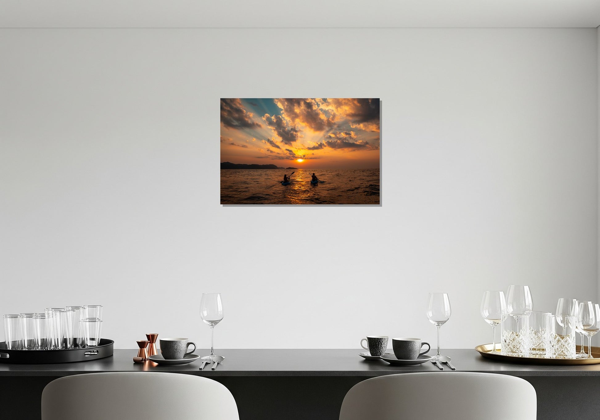 Cuadro metálico decorativo para interiores