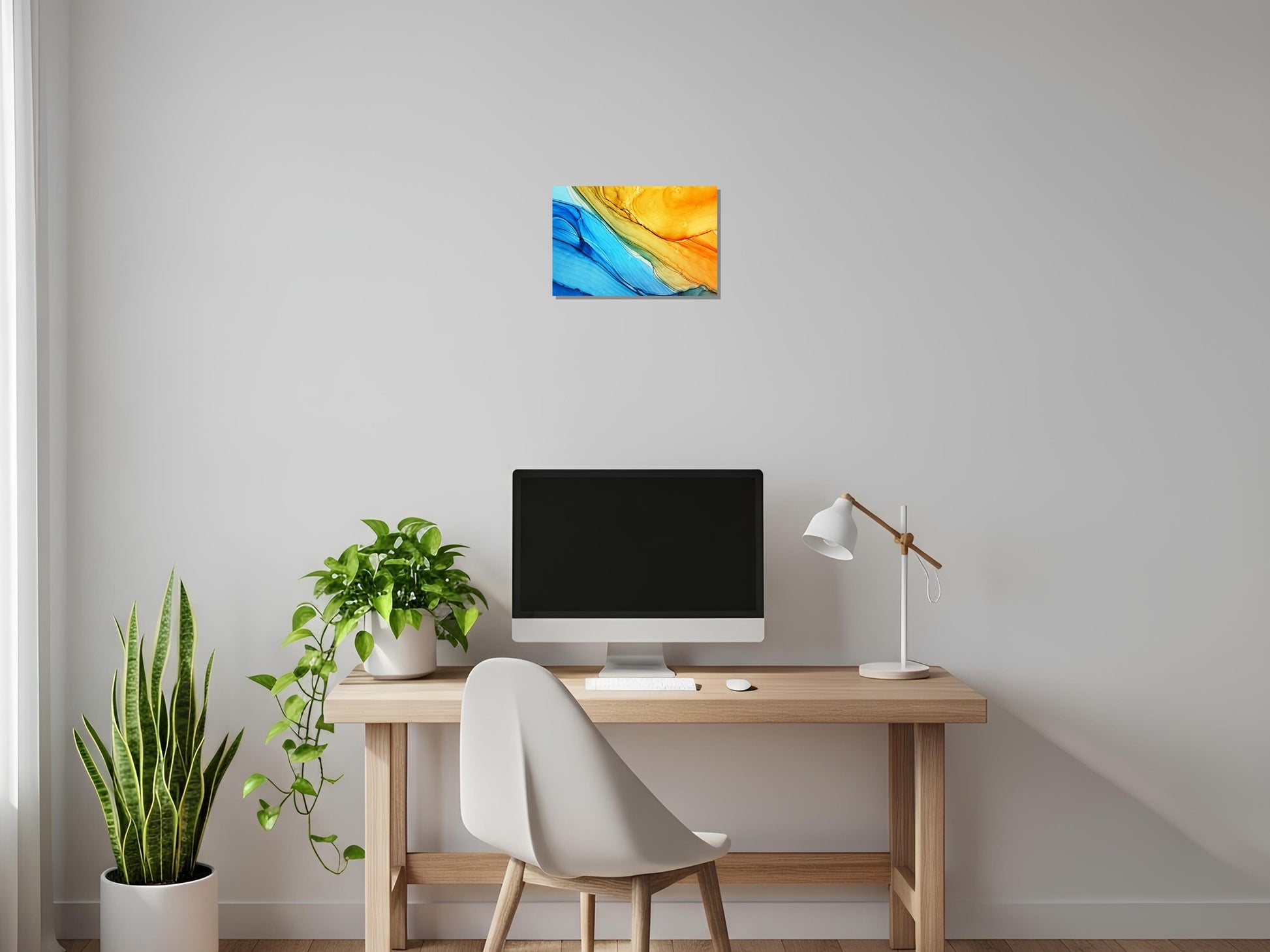 Cuadro metálico decorativo para interiores