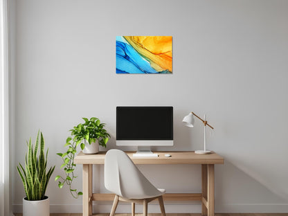 Cuadro metálico decorativo para interiores