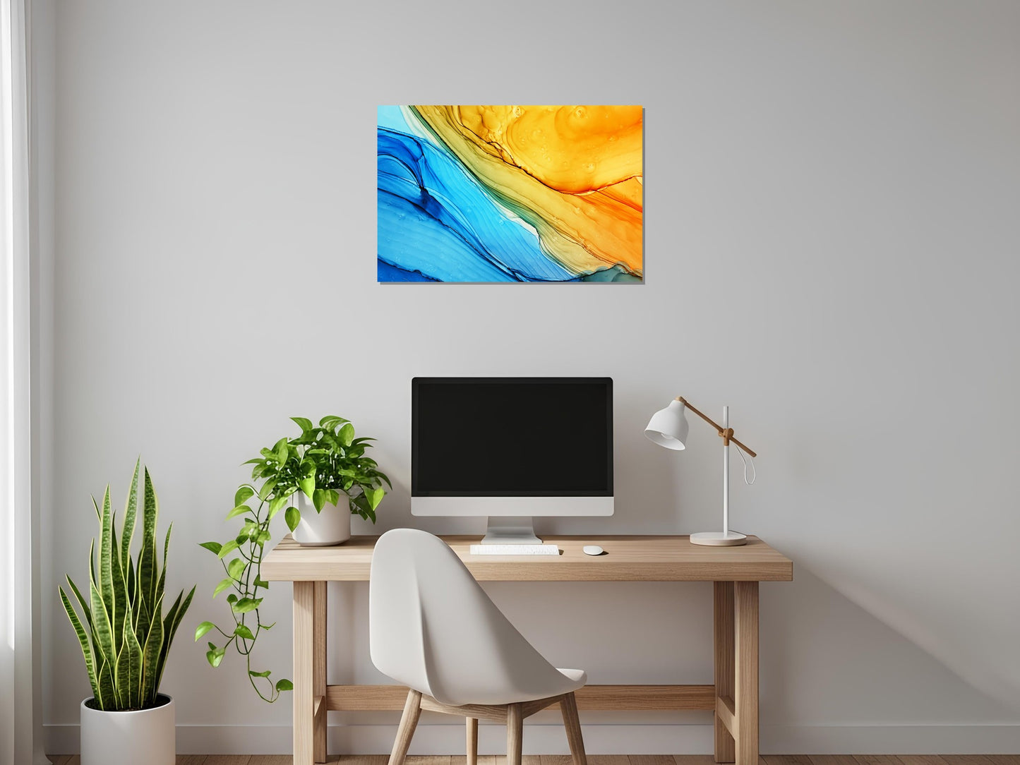 Cuadro metálico decorativo para interiores