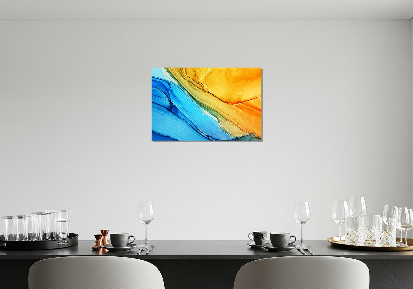 Cuadro metálico decorativo para interiores